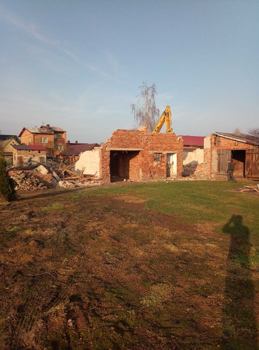 Usługi koparką,walcem,rob.ziemne,spycharka,spych,wyburzenia