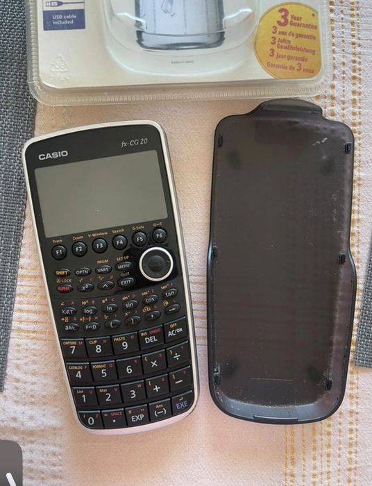 Calculadora Fx-CG20 Casio
Calculadora científica
Como nova
Com modo de exame