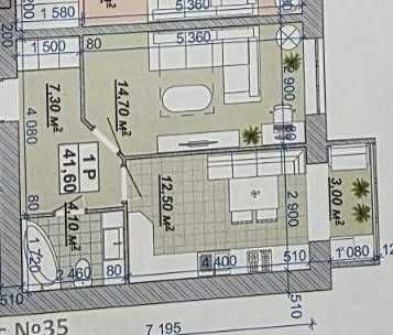 Продам в Центрі, ЖК КНЯГИНЕН, 42м.кв.