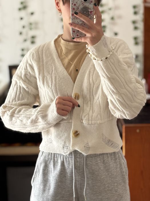 Cardigan de malha