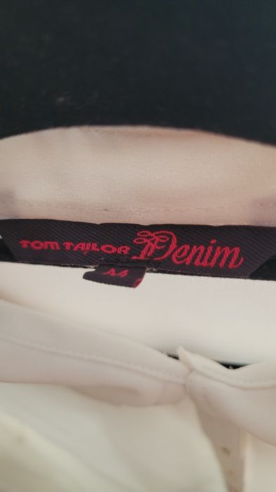 Biała przezroczysta koszula Tom Tailor rozm. M