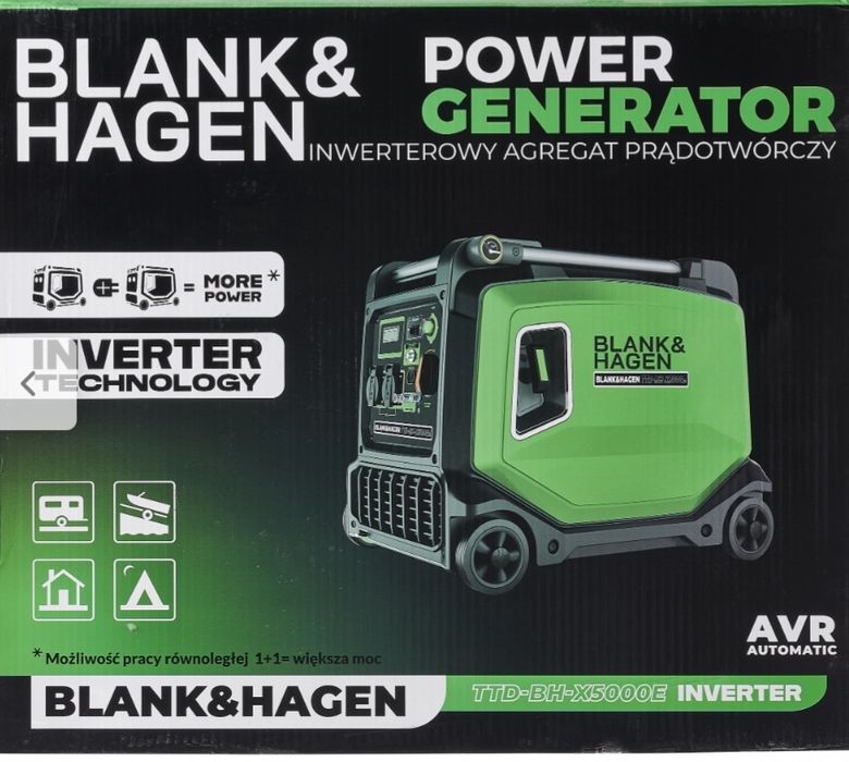 Agregat prądotwórczy Blank&Hagen 3.8 kw