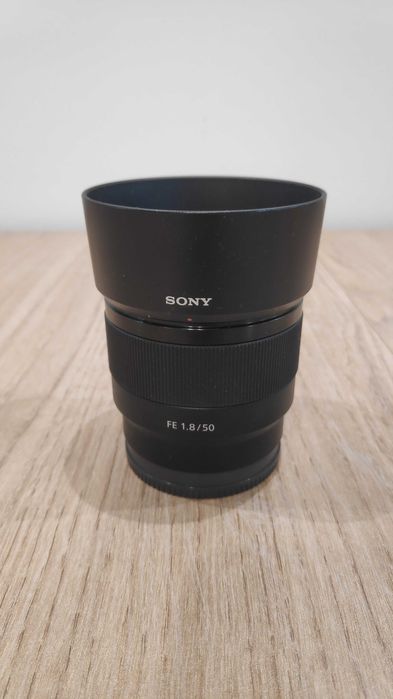 Obiektyw Sony FE 50mm f/1.8 | Jasny Portretowy | Stan bardzo dobry