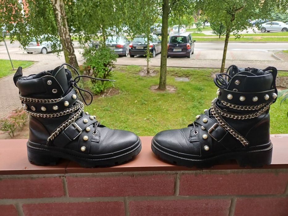 Botki damskie Zara