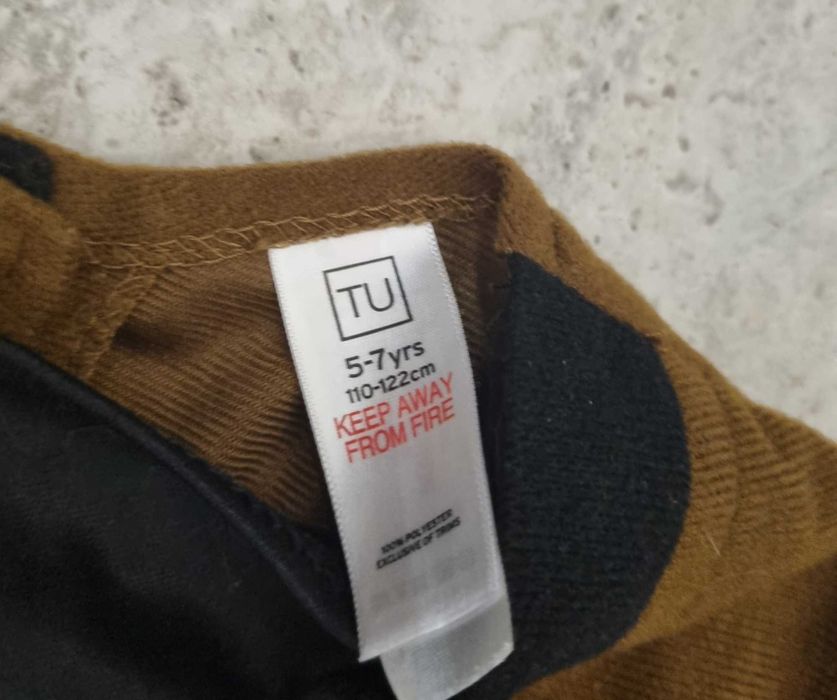 Strój 110,116,122 pirat kosciotrup kostium Halloween andrzejki