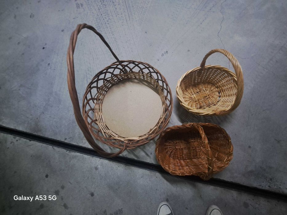 Cesto de Verga impecável