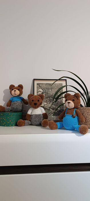 Pluszaki na szydełku