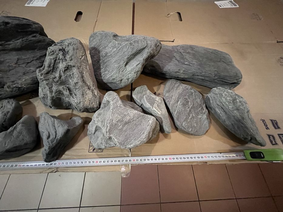 Skały do akwarium  WILD RHINO STONE 48 kg, aranżacja akwarium.