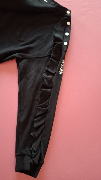 Bluza czarna ciepła ICE PLAY bawełna