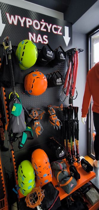 Wypożyczalnia sprzętu górskiego oraz rekreacyjnego