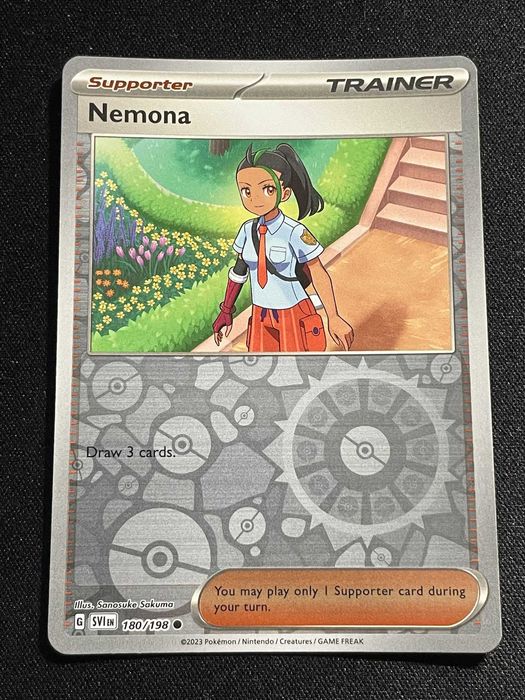 Carta Pokémon Nemona 180/198 Scarlet & Violet