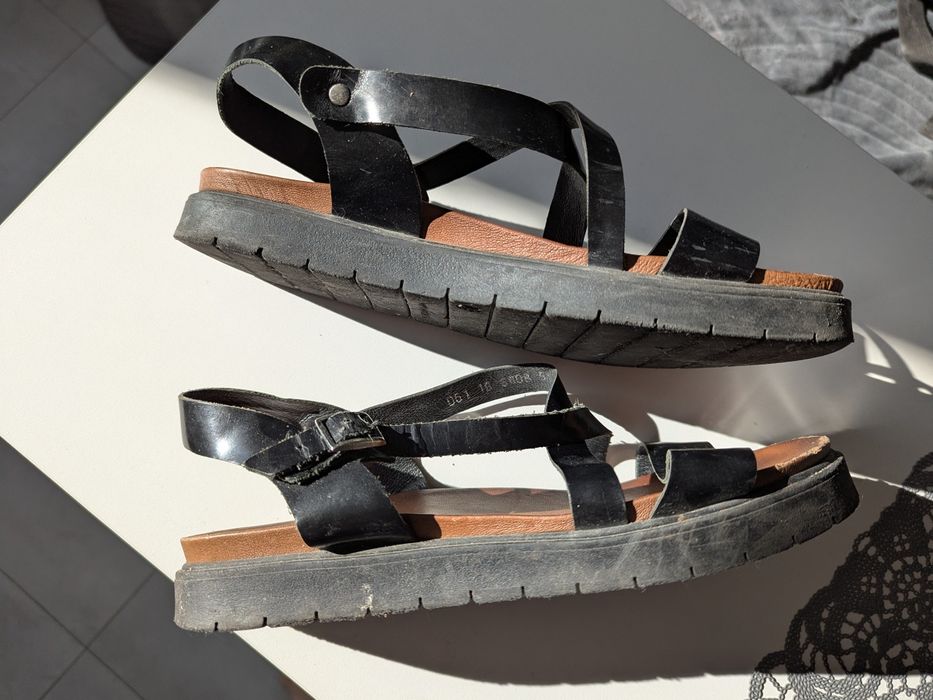 Sandały Wojas 39 skóra