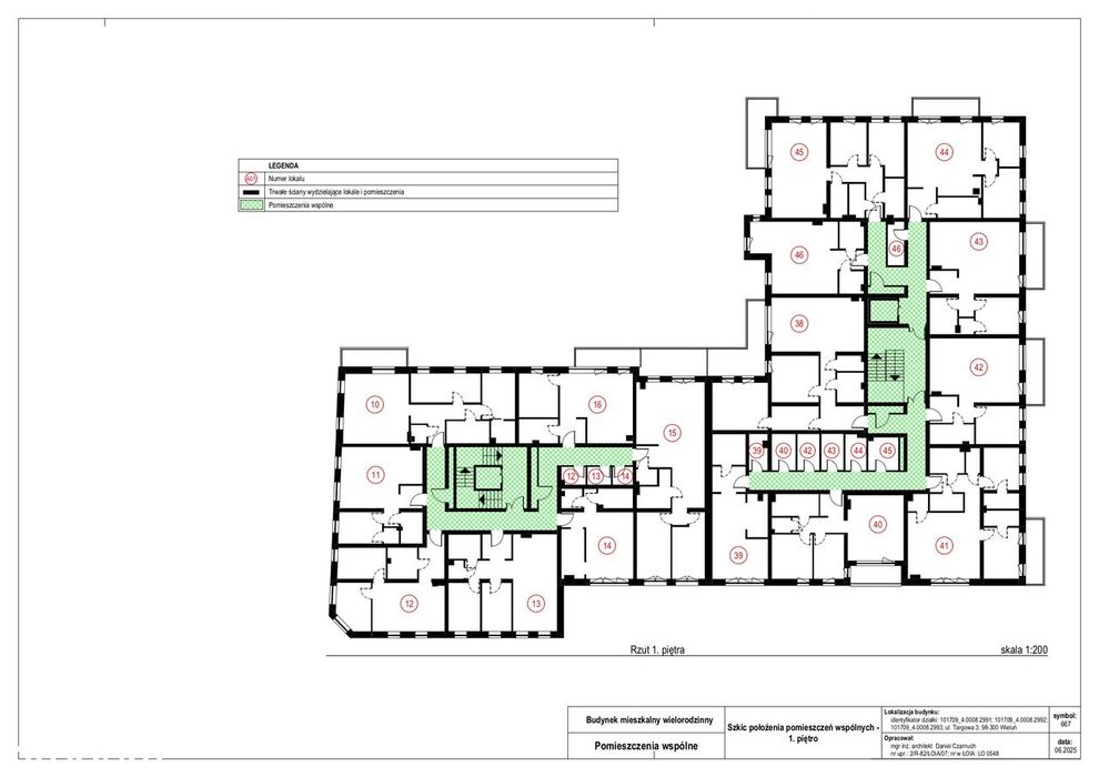 3 pokoje | 67,01 m² | Apartamenty Centrum Wieluń