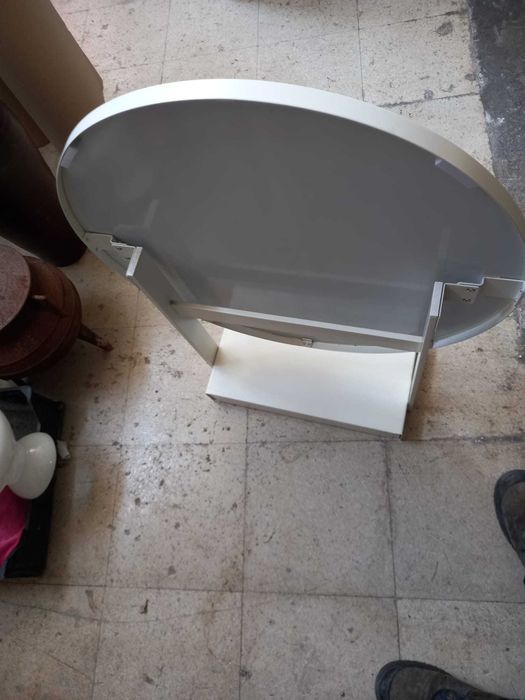 Espelho de Mesa / Toucador IKEA (Modelo IKORNNES) Branco – Bom Estado