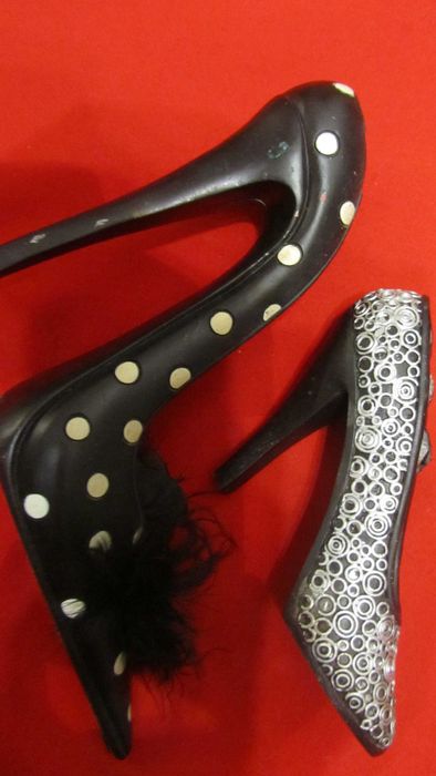 Фарфоровые туфельки,балетки и туфельки для ювелирки.