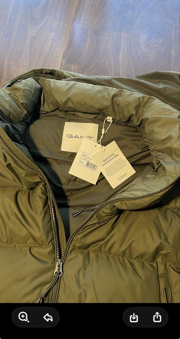 Casaco GANT ACTIVE CLOUD JACKET - Cáqui