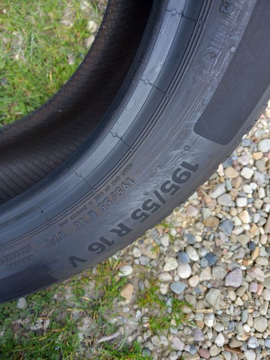 2x Opony Używane Letnie 195/55R16 Continental