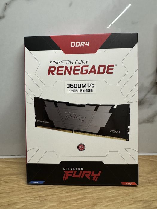 Kingston Fury Renegade DDR4 32GB 3600MHz - Gwarancja