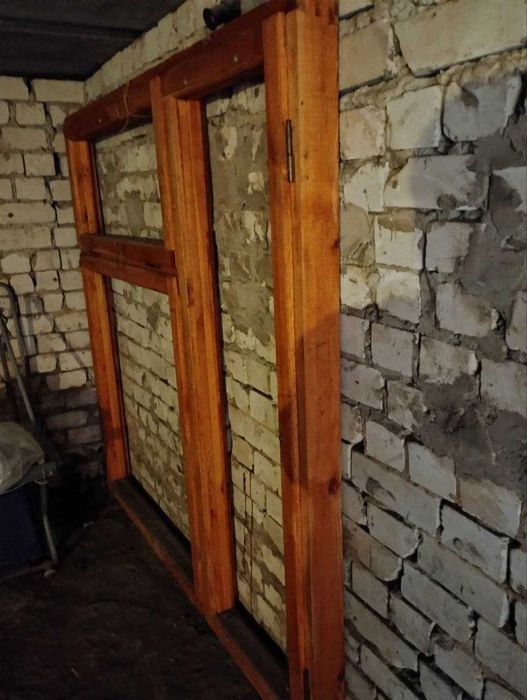 Рама віконна дерев'яна (сосна)