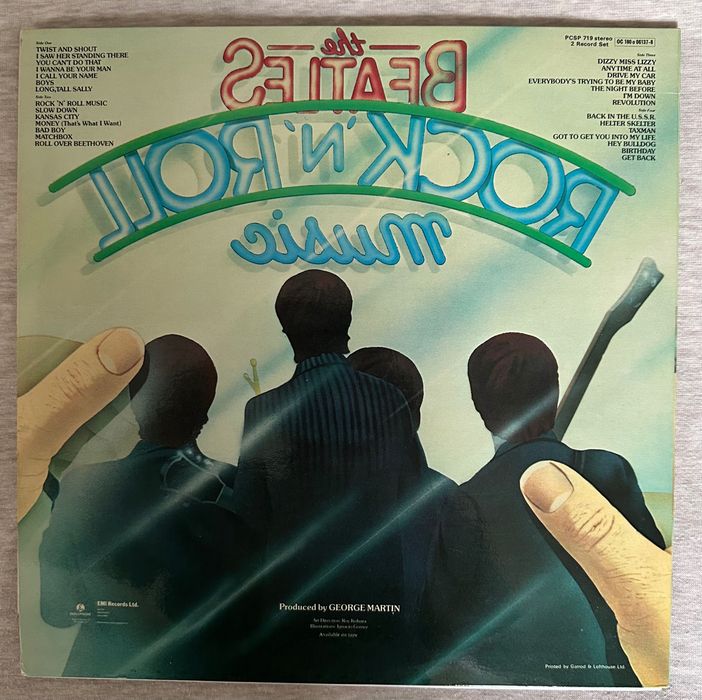 The Beatles - Rock 'n' Roll Music (2LP) | wydanie UK 1976 Parlophone