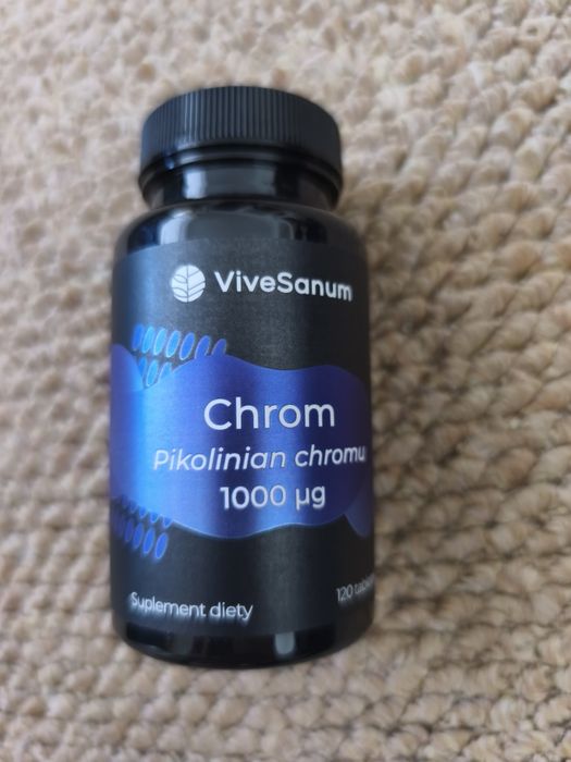 Chrom 1000 mcg Pikolinian Chromu - odchudzanie bloker apetytu