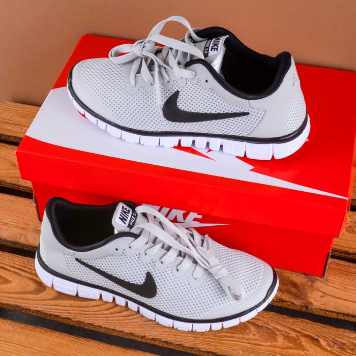 (1828-1778) Легкі Кросівки Nike Free 3.0 сірі (з 36 по 46) найк найки