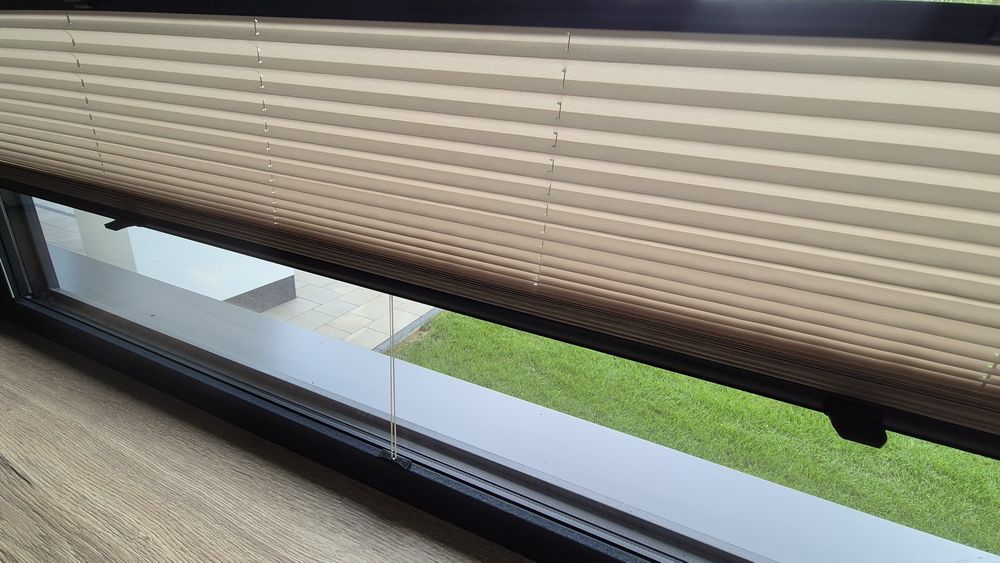 Żaluzje plisowane SZEROKIE 180X120 Na Wymiar Żaluzje Rolety