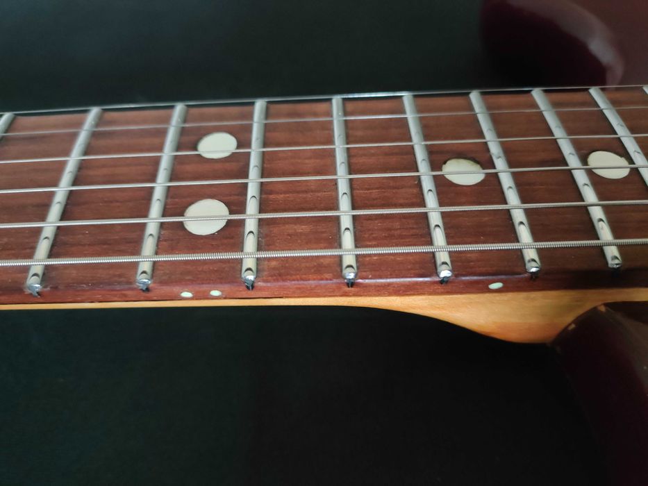 Gitara Defil Tosca, stalowe progi+tuning