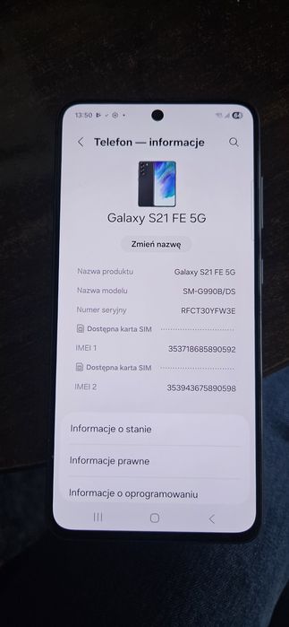 Galaxy S21 FE 5G 6/128 GB