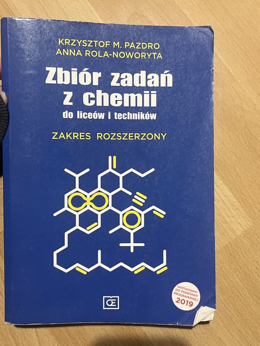 zbiór zadań z chemii pazdro poziom rozszerzony