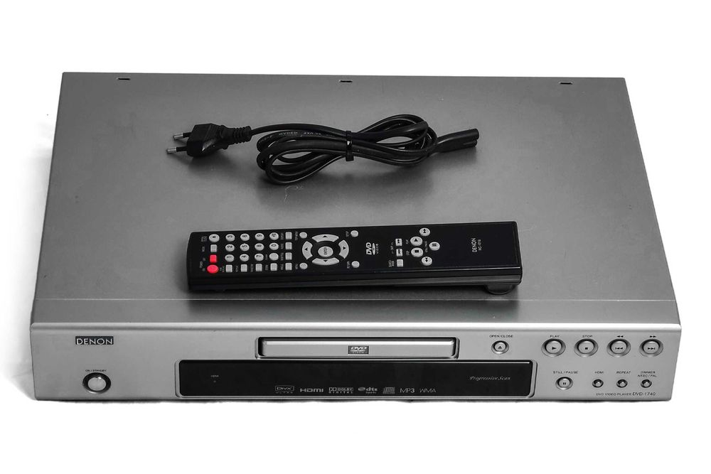 Odtwarzacz płyt DVD i CD Denon DVD-1740 + pilot