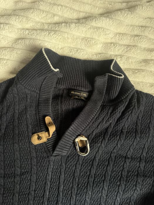sweter męski kaszmir i wełna massimo dutti