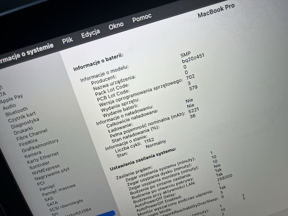 Macbook Pro 13” late 2013 A1502 zestaw