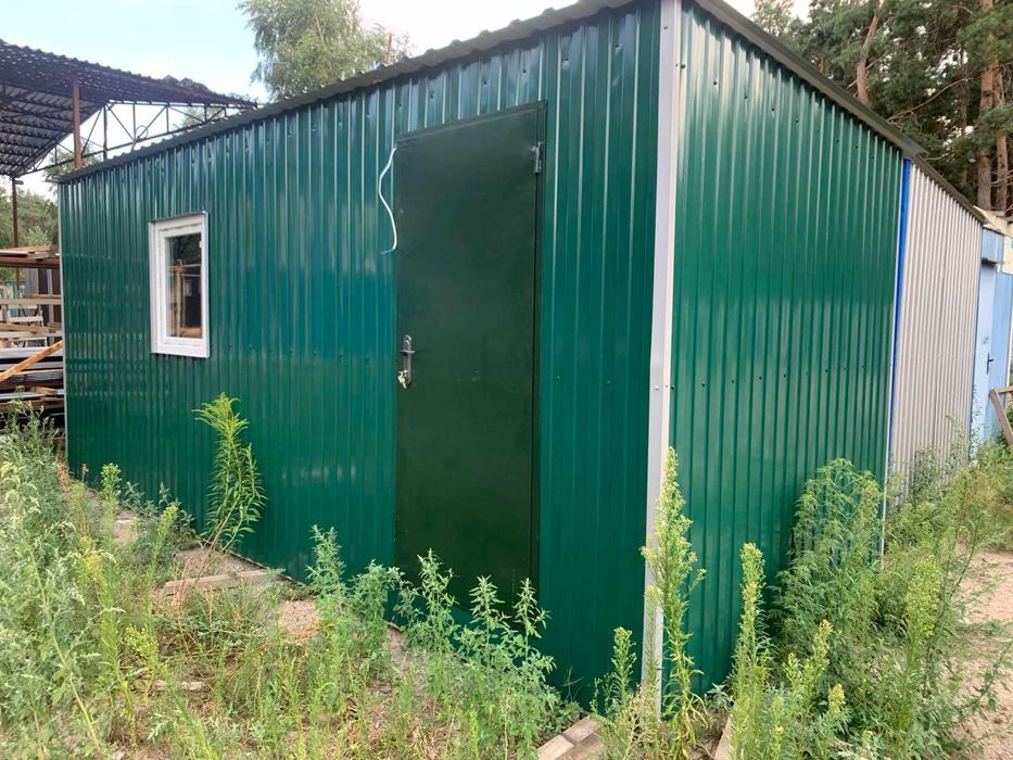 Будівельна побутівка/Прорабська/Вагончик 6,0х2,4 м