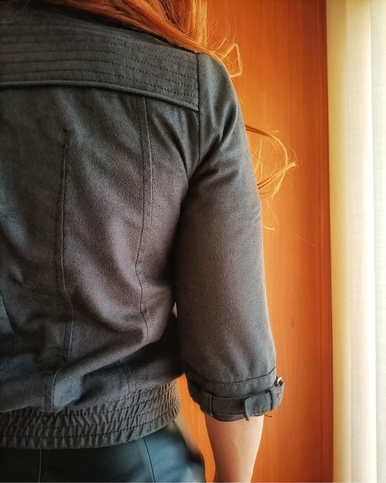 Casaco Zara aspeto envelhecido
