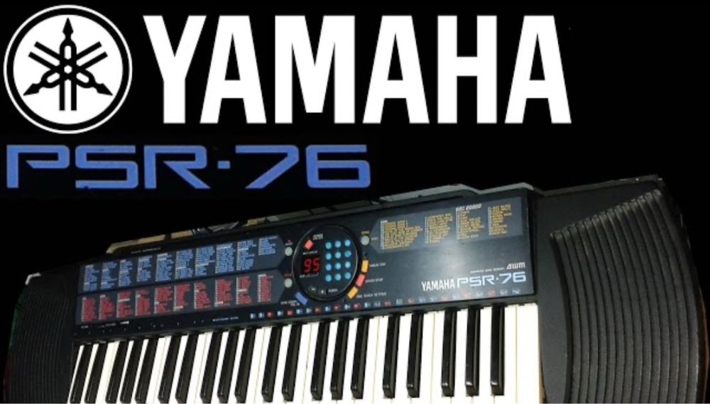 Yamaha:PSR-76 ;PSR-78+навушники