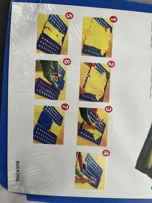 Wielofunkcyjna Deska Do Składania Ubrań Koszul Koszulek Bluz Okazja