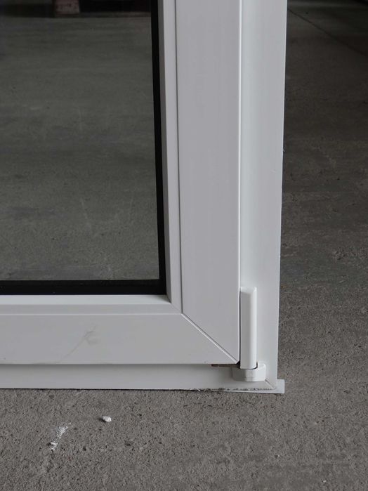 113x141 okno jednoskrzydłowe PCV używane - TANIE OKNA SZADEK