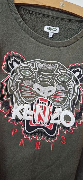 Kenzo bluza XL piękna oliwkowa khaki super fason nowa edycja limitowana  nie gucci armani tommy