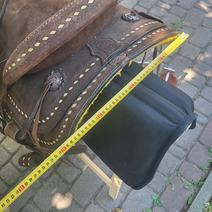 Siodło Westernowe ogłowie i napiersnik