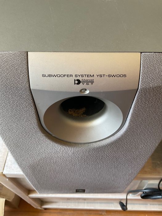 Sistema de Som + Amplificador RX-V440RDS + Subwoofer Yamaha