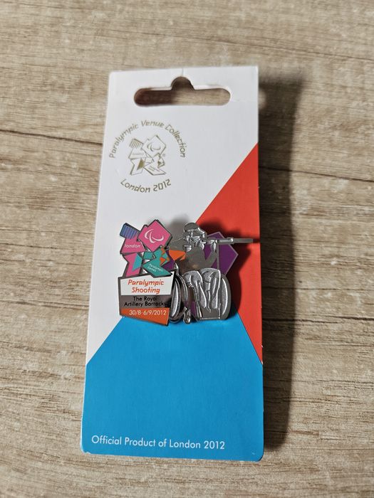 Pin przypinka Paralympic London 2012