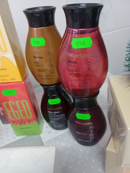 Produtos Boticário resto coleção.