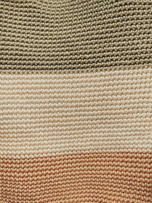 Mala tira-colo em tricot