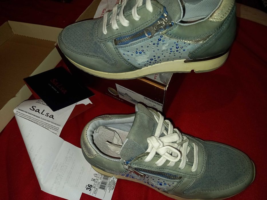 Sapatilhas azuis claras - 36 - Salsa