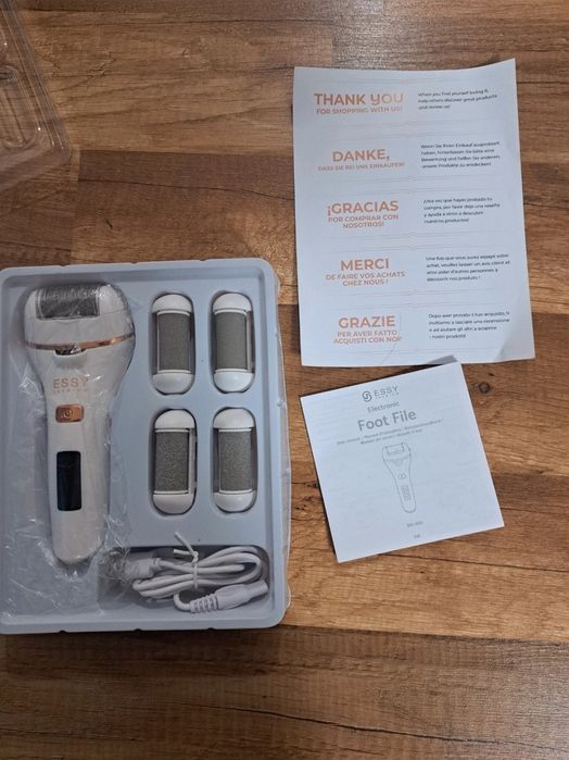 Pilnik elektryczny do stóp Essy Premium