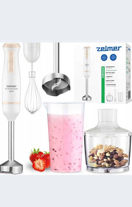 Blender Zelmer ręczny wyposażenie