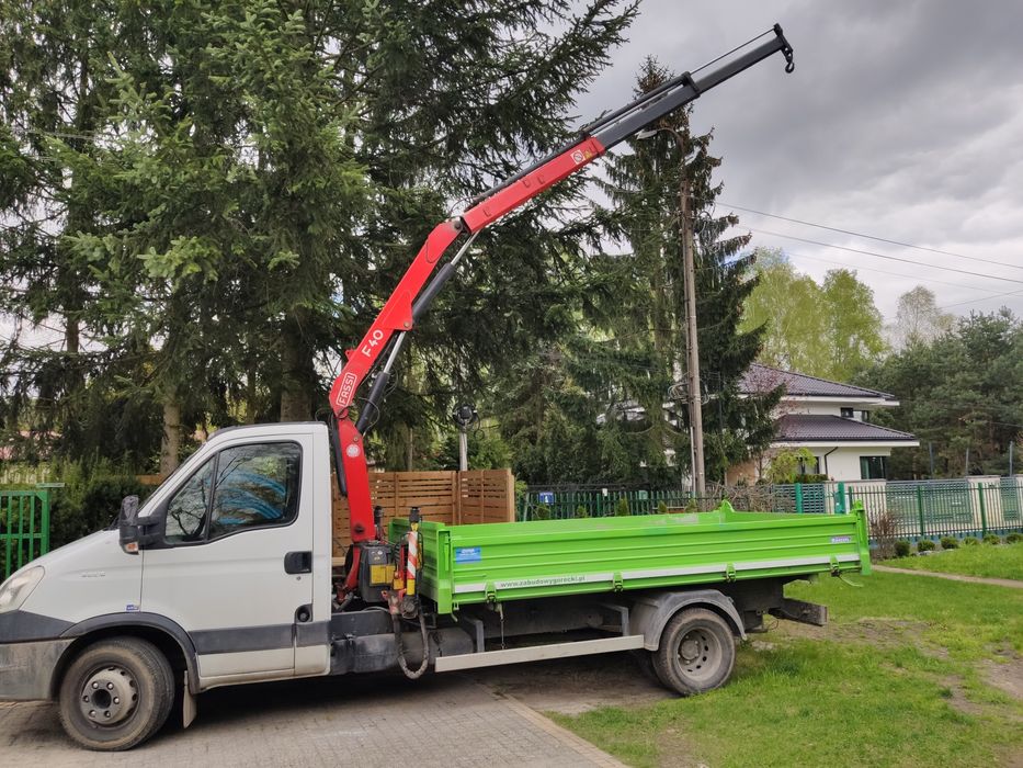 Transport HDS, dźwig Warszawa