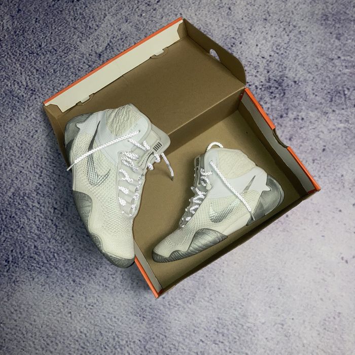 ОРИГІНАЛ Боксерки Борцовки Nike Tawa White/Silver