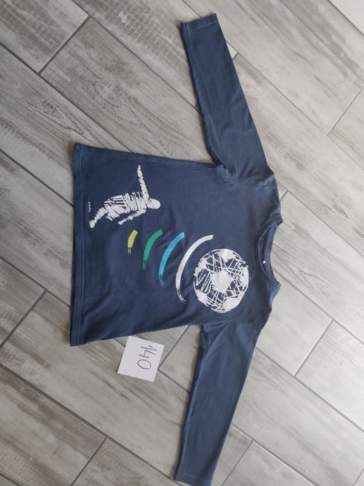 Bluzka z długim rękawem z piłką r 140 endo